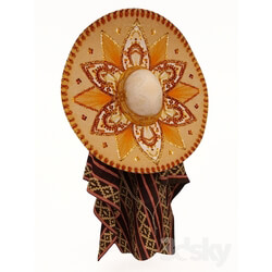Other decorative objects - Sombrero with poncho_ option 2 
