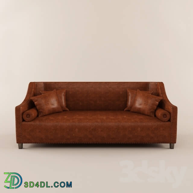 Sofa - leather sofa