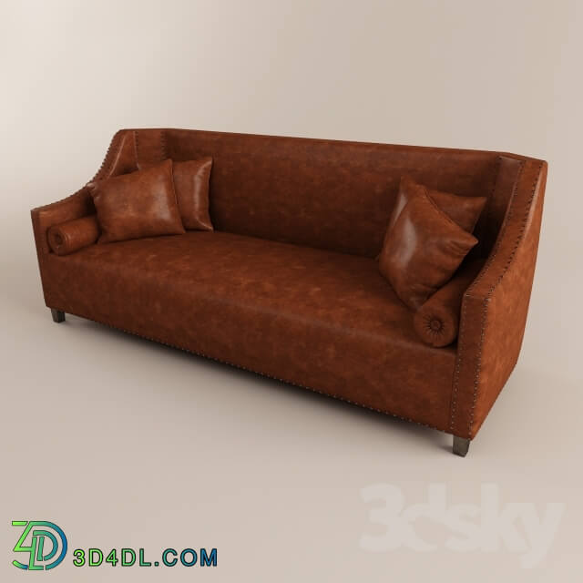 Sofa - leather sofa