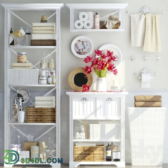 Bathroom accessories - Shelving in the bathroom 4