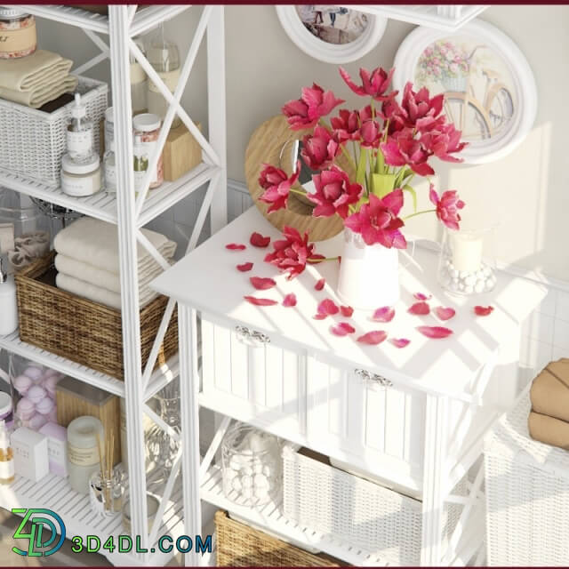 Bathroom accessories - Shelving in the bathroom 4