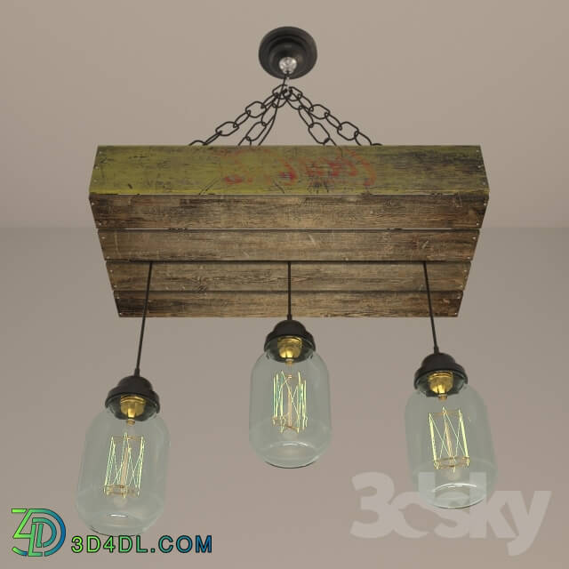 Ceiling light - Reclaimed_wood_beams_best_DIY