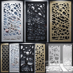 Other decorative objects - Set of decorative panels_03 