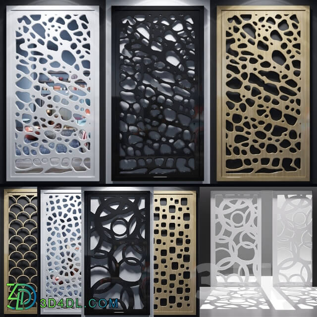 Other decorative objects - Set of decorative panels_03
