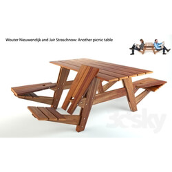 Other architectural elements - Picnic table 
