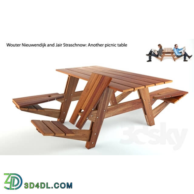 Other architectural elements - Picnic table