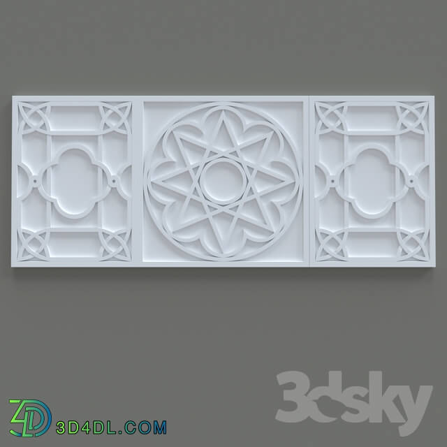 3D panel - Afrosiab Panels 02