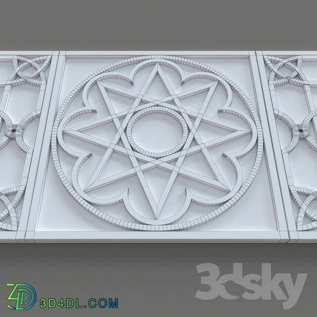 3D panel - Afrosiab Panels 02