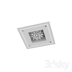 Ceiling light - 93574 Wall-ceiling lighting fixture BENALUA_ 4x6W _LED__ 470x470_ white _ mirror 