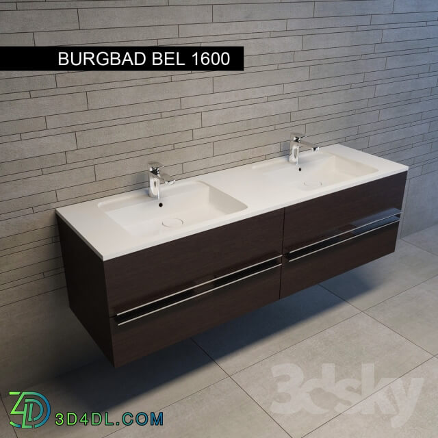 Wash basin - Burgbad Vel 1600