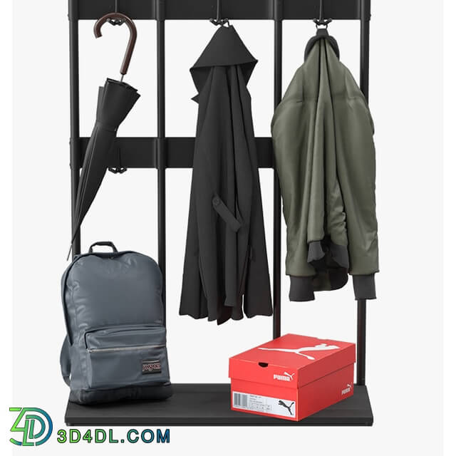 Clothes and shoes - ikea pinnig coat rack