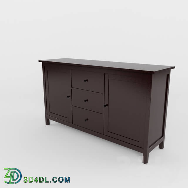 Sideboard _ Chest of drawer - IKEA - HEMNES Sideboard_ black-brown