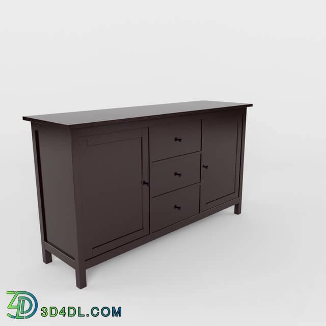 Sideboard _ Chest of drawer - IKEA - HEMNES Sideboard_ black-brown