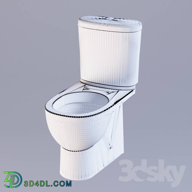 Toilet and Bidet - Sanita Luxe Art toilet bowl