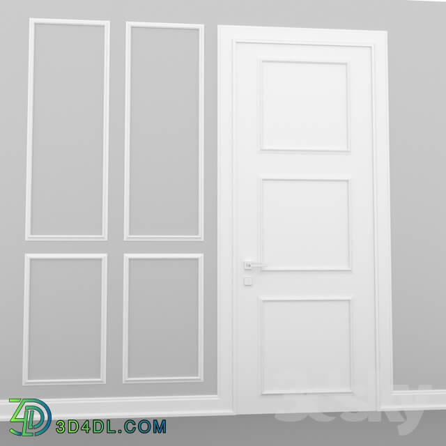 Decorative plaster - Wall molding