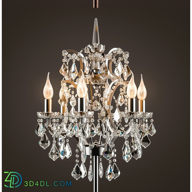 Floor lamp - OM Floor Lamp Crystal_ Crystal Floor Lamp