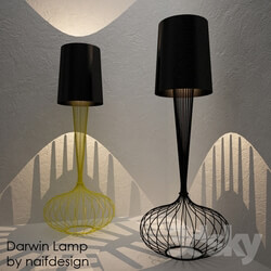 Floor lamp - Darwin Lamp by naifdesign 