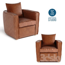 Arm chair - OM Leather chair model S09701 from Studio 36 