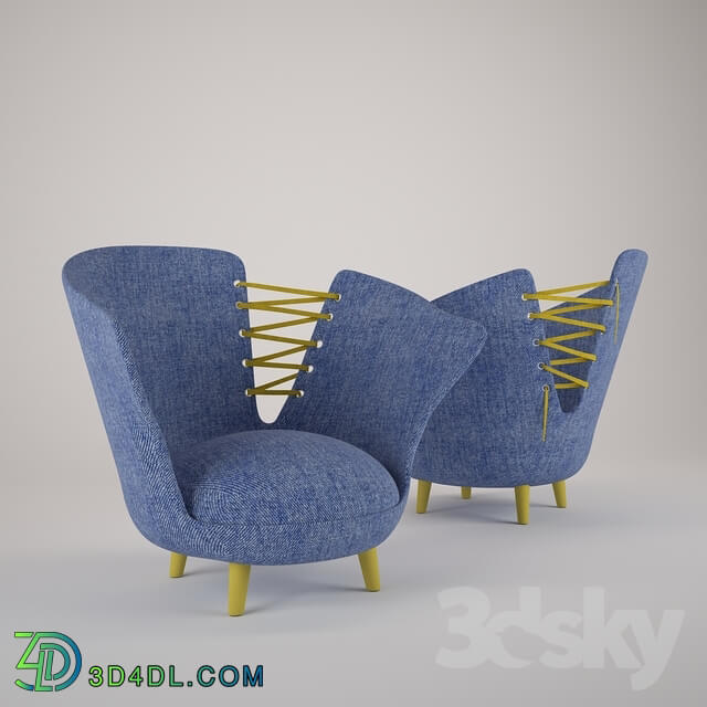 Arm chair - Corsetto armchair