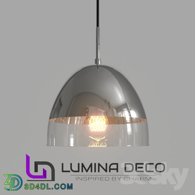 Ceiling light - _OM_ Pendant lamp Lumina Deco Arteni chrome