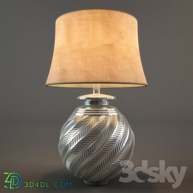 Table lamp - Pottery Barn Nadia Hashed table lamp