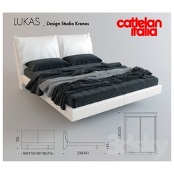 Bed - Cattelan Italia _ LUCAS 