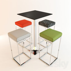 Table _ Chair - Bar table _ chairs 