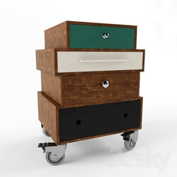 Sideboard _ Chest of drawer - wooden side table by House Doctor DK 