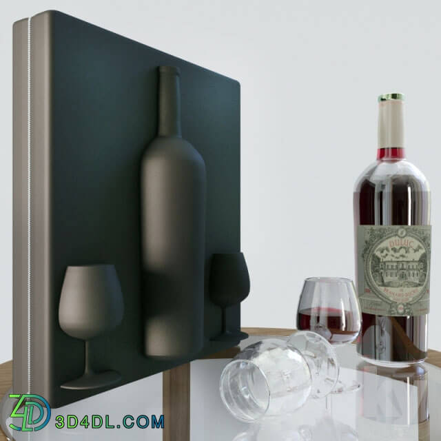 Table - Wine set