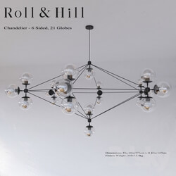 Ceiling light - Roll _amp_ Hill Modo 