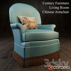 Arm chair - Century Furniture Living Room Chinese Armchair 