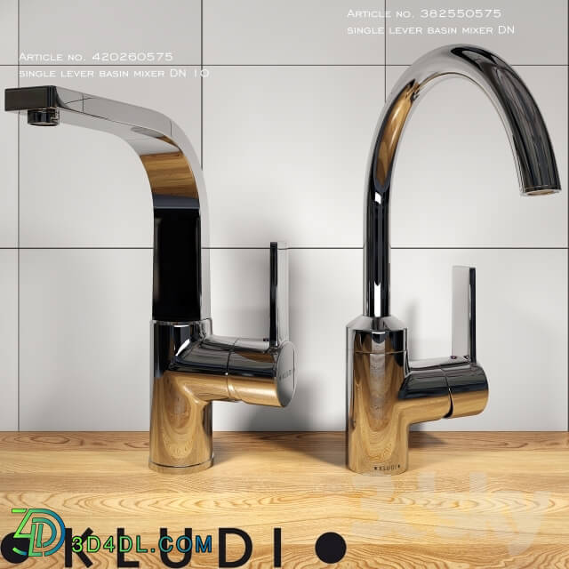 Faucet - Collection series mixers KLUDI Zenta part 1