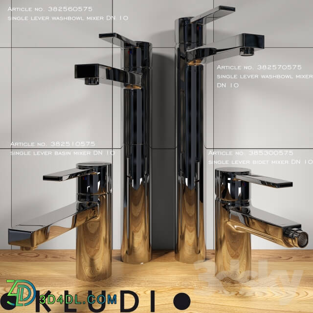 Faucet - Collection series mixers KLUDI Zenta part 1