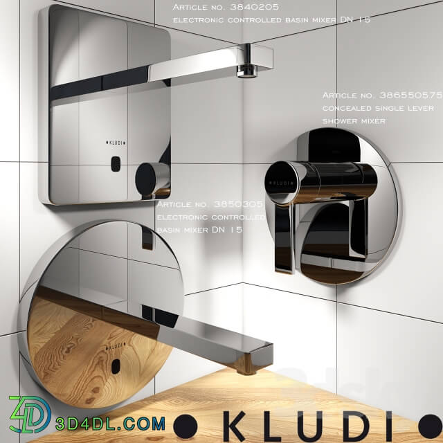 Faucet - Collection series mixers KLUDI Zenta part 1