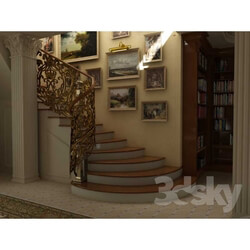 Staircase - Staircase in the classical style 