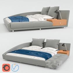 Bed - ESF 1336 L-type bed 