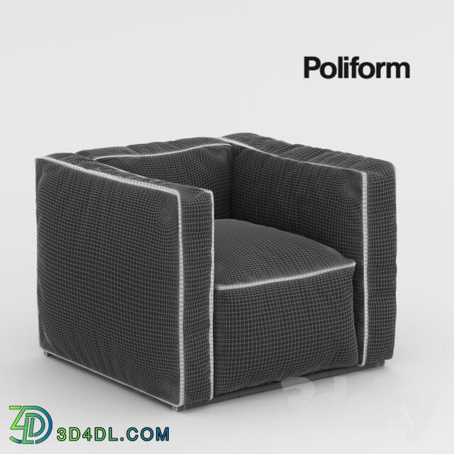 Arm chair - Shangai POLIFORM _vray _corona_