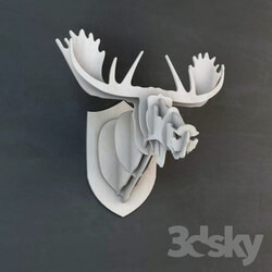 Other decorative objects - Moose head 