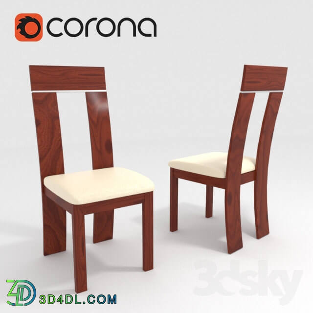 Chair - chair DARK WALNUT