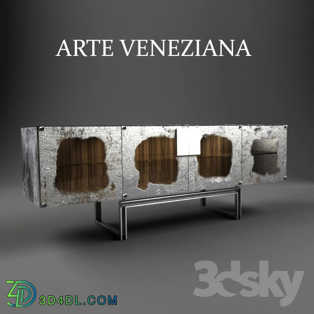 Sideboard _ Chest of drawer - BEDSIDE TABLE_ ARTE VENEZIANA