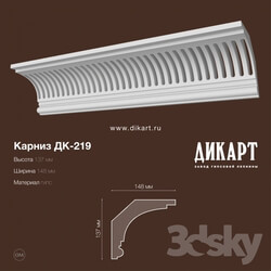 Decorative plaster - DK-219_137x148mm 