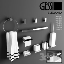 Bathroom accessories - Accessories for bathrooms Gessi Eleganza 