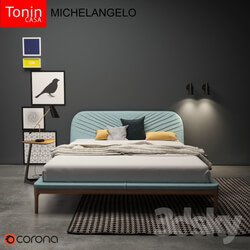 Bed - Tonin Casa Letti MICHELANGELO 