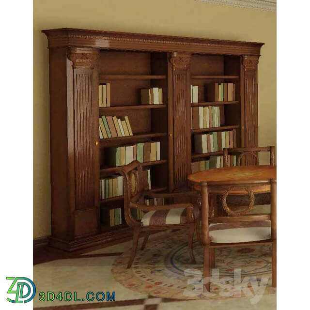 Wardrobe _ Display cabinets - Library