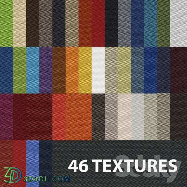 Fabric - Texture of fabric _46 pcs_