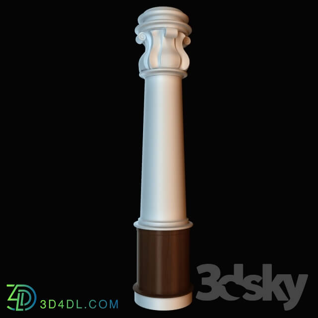 Decorative plaster - Column