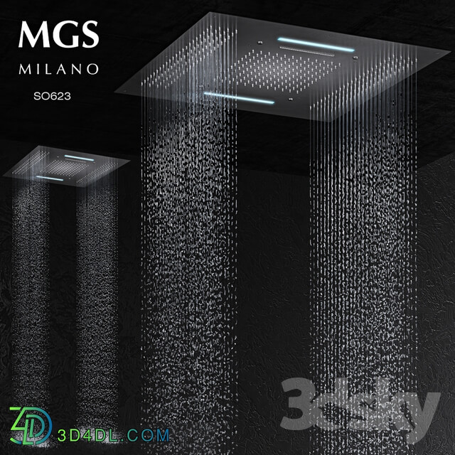 Faucet - MGS milano SO623 rain shower