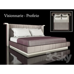 Bed - Gorgeous bed mvsn 0063_ the factory Visionnaire 