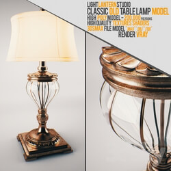 Table lamp - Classic Old Table Lamp 