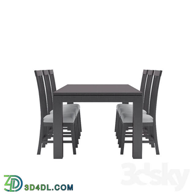 Table _ Chair - Sicilia dining table with chairs